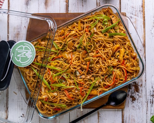 Chicken Noodles with Vegetables