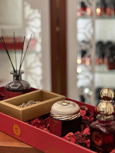 Prince’s gift - Mubarak perfume 100 ml - Shahzada perfume 100 ml - Maamoul box large size 36 grams - tola incense Sioufi triple super degree - oud diffuser