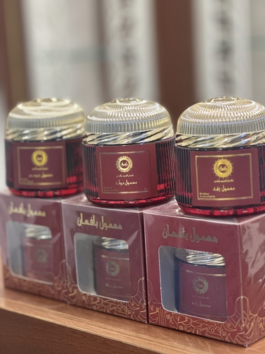 Large mamool set - Yafeaan for Oud and Incense... 3 boxes of luxurious Yafeaan for Oud and Incense Maamoul, large size 36 grams per box (Zaffa Maamoul - Oudi Maamoul - Nola Maamoul)ترجمة