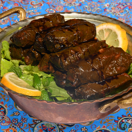 Vine Leaves - 10 pieces of vine leaves with rice mixture yas special.