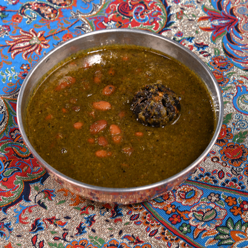 Sabzi Stew - Red beans cooked with iranian vegetables.