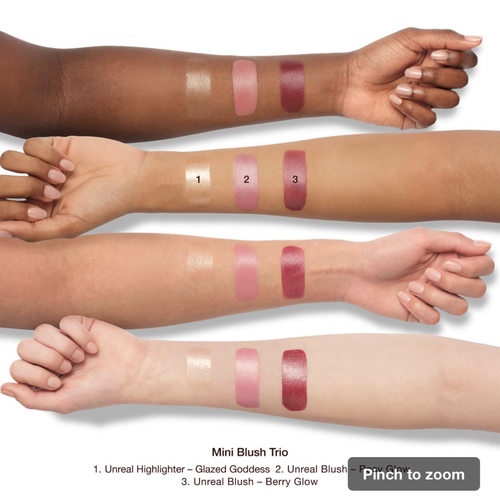 Mini Unreal Blush + Glow Trio(limited)
