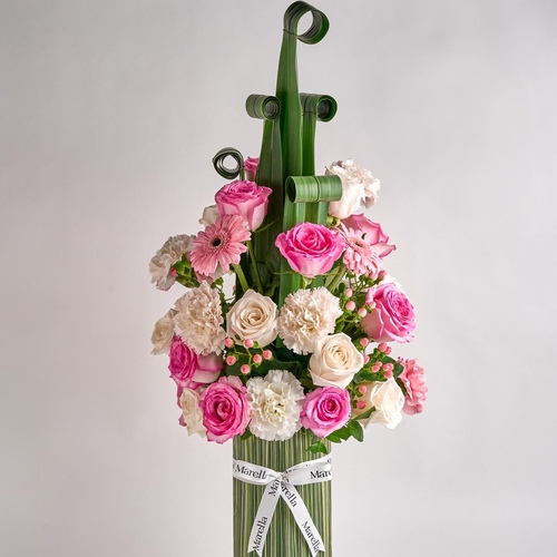 vasa 21 - فازه راقيه من تنسيق ماريلا بالزهور و الورودبتنسيق متميز و متفرد لمناسباتكم بكل تفرد و جمال