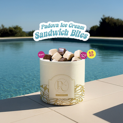 IceCream Sandwich Bites - Our new Ice Cream Sandwich Bites*30 pieces are made with graham biscuits, filled with premium quality ice cream, and coated in rich chocolate or smooth salted caramel.