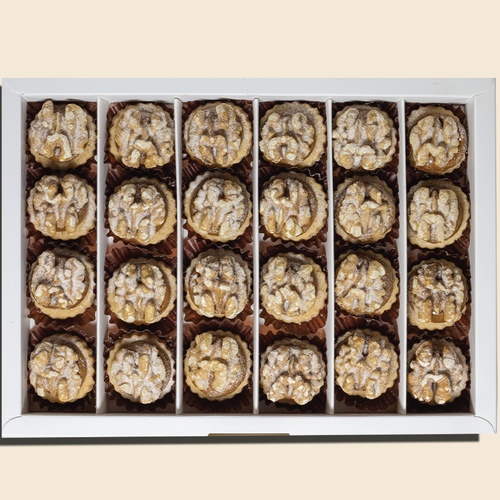 Small Box Ghariba Caramel - 24 قطعة قطعة شرقية غريبة قطعة من البسكويت والكراميل والجوز