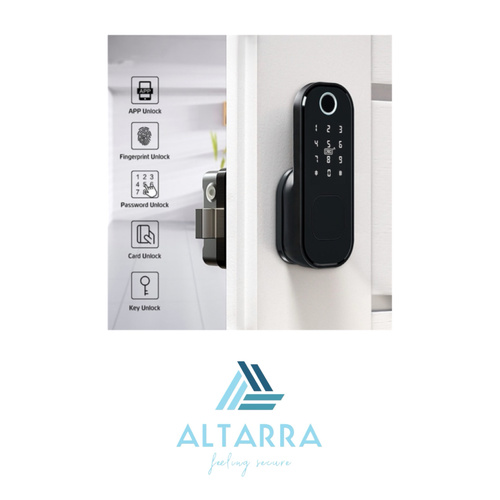 OR2 Steel - Most selling smart lock for steel and metal doors that works in every aspect  Card, Fingerprint, passcode and WIFI via the app gives you full control over your door if you are in home or outside.