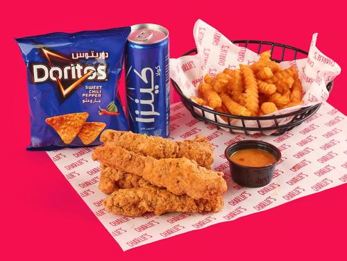 وجبة دجاج دوريتوس بالفلفل الحلو