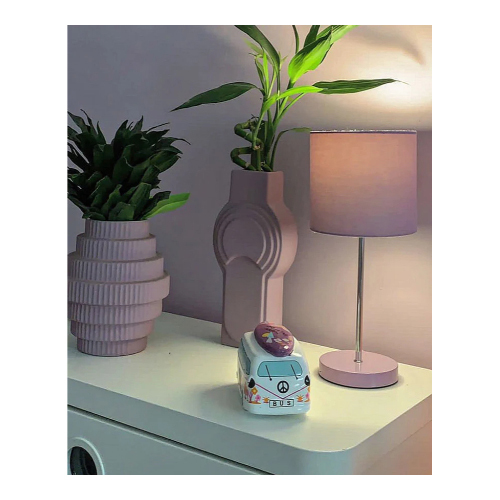 Set of Two Vases “Light Purple” with Indoor Plants (Dracaena & Lucky Bamboo) - Set of two vases Large & Medium size “Light Purple” with indoor Plants (Dracaena & Lucky Bamboo)