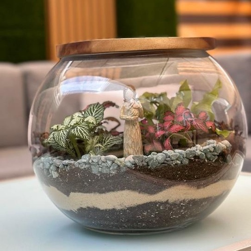 Large Closed Terrarium “Mother”