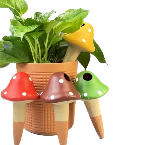 Mushroom Shaped self-watering spikes - One piece of Mushroom Shape (self-watering system) for your plant