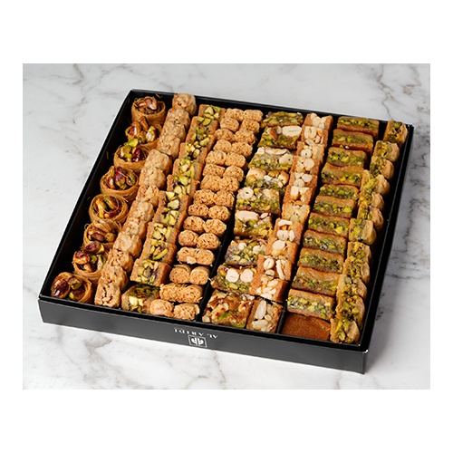 Baklawa Mix - A variety of baklava, basma, broma, ballouria, kol and chokor, and fingers