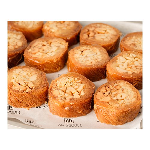 Burma Cashew - Made of fine vermicelli stuffed with cashew nuts, sweetened with syrup