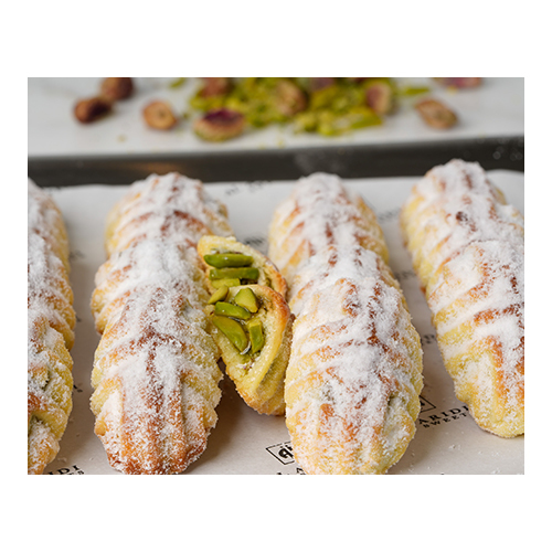 Maamoul Pistachio - Prepared from semolina and pistachio