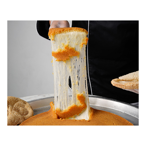 Lebanese Kunafa Cheese - Prepared from roasted semolina with beef ghee and stuffed with fresh cheese