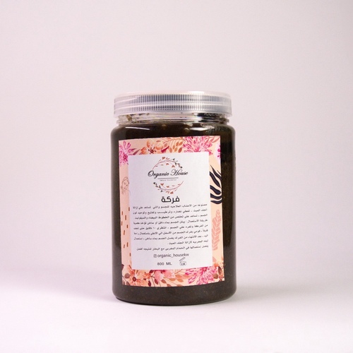 frka herbs for body - It is a therapeutic herb mixed with oils, butters and licorice extract for the body. It removes dead skin, pigmentation and the effects of burns. It works to whiten and unify the color of the body and blackheads. It contains vitamin C and A. It gives freshness and radiance to the body.
Note: Apply an appropriate amount on a dry body - Wait for 10-15 minutes - Rub the body in a circular motion or from top to bottom with the palm of the hand - Rinse the body with hot water - It is preferable to use gold soap or Moroccan soap - Use Moroccan loofah to remove dead skin and pigmentation - It is preferable to do the scrub weekly with a steam bath - the result is immediate