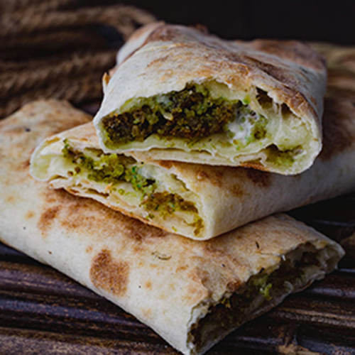 Falafel Labneh Saj