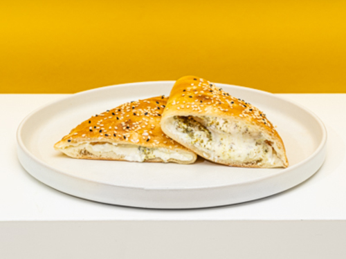 Labneh With zaatar Fatayer