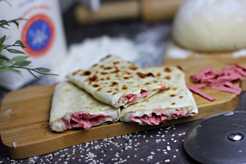 Cheese Mortadella Saj