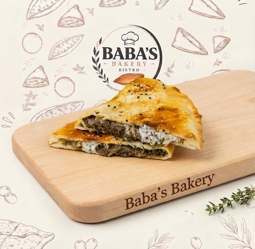Spinach Labana pie
