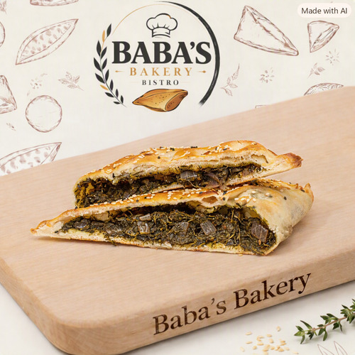 Plain Spinach Fatayer
