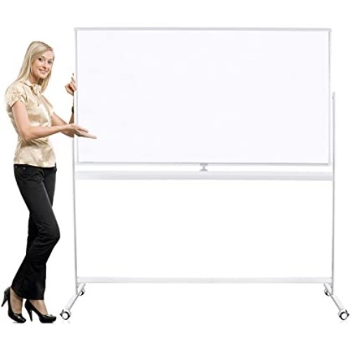 Whiteboard with stand 120-90 - White board with stand 120-90
It contains pens, pad, and magnets