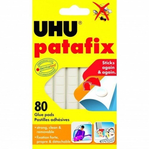 UHU , PATAFIX 80 PASTILLES ADHESIVES HECHTPADS