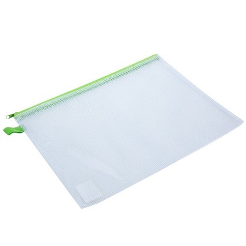 Zipper File Bags, Zippered Waterproof PVC Pouch Plastic