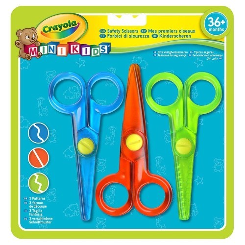 Plastic scissors 3 Shapes Crayola