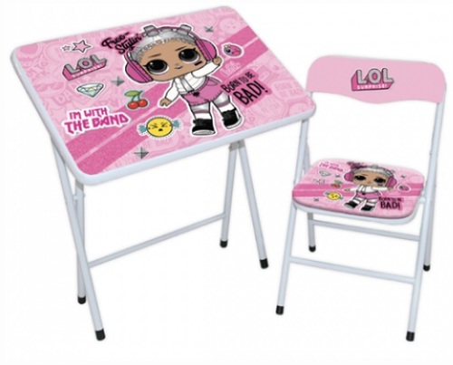 STUDY TABLE + CHAIR LOL1 DESIGN FOR KIDS