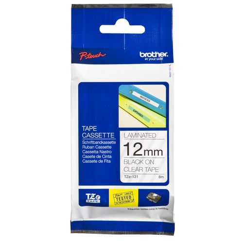 Brother TZe-131 Laminated Tape 12mm x 8m