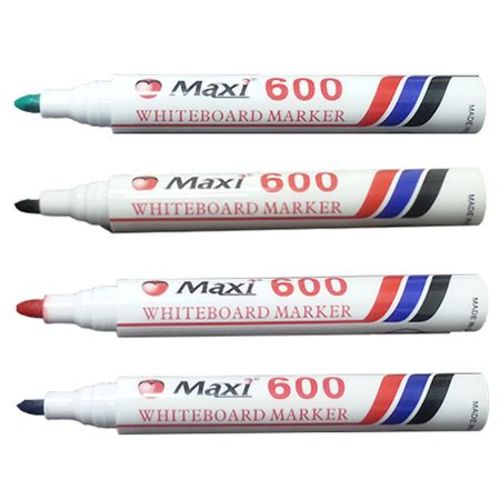 Maxi MX-600/4- Whiteboard Marker (Pack of 4)