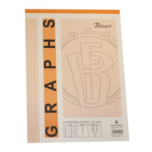 GRAPH PAD A4 - 50 sheets