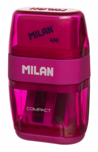 ‏Milan Compact Sharpener - Eraser