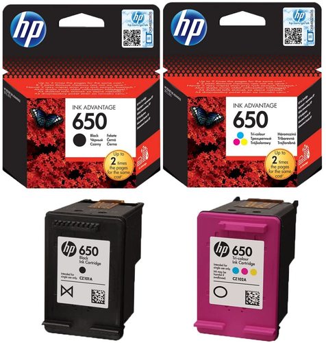 HP 650 Ink