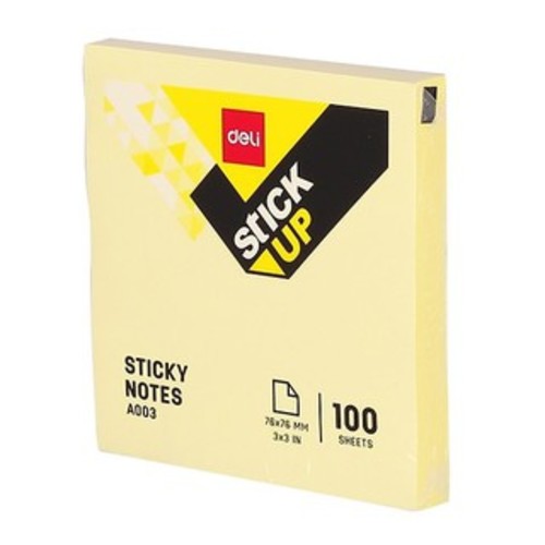 Sticky Note 3in*3in Yellow 100pcs