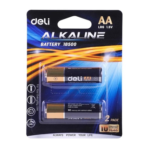 Alkaline Battery AA LR6 – 1.5V Unit- 2 Pcs