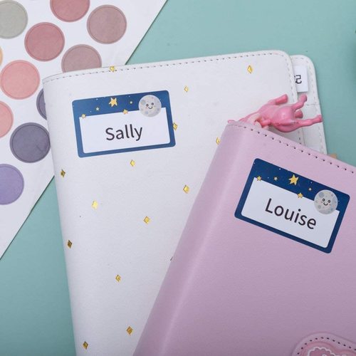 Phomemo Printer Thermal PLUE THE MOON Labels , 50mm X 30 Mm , 230 Labels XP5030-230B