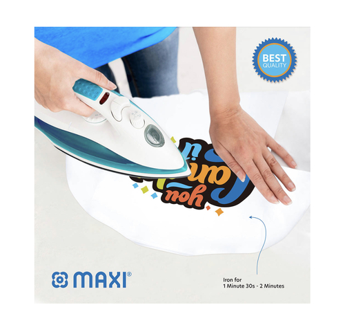 Maxi - T-Shirt Transfer Paper 155 gsm A4 10 Sheets - Light