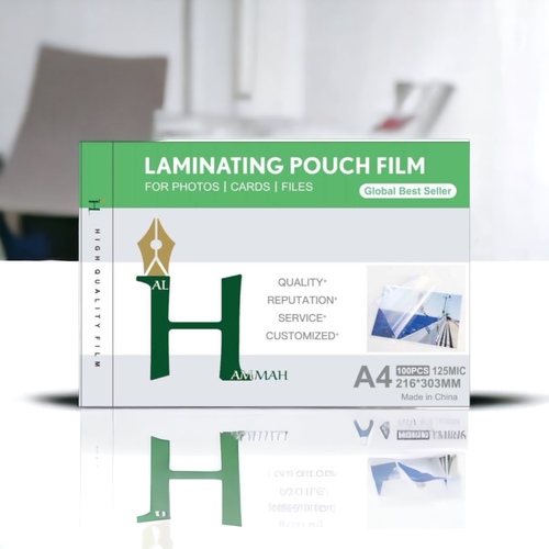 Alhammah Thermal Laminating Film A4 , 100 sheets,  125 mic