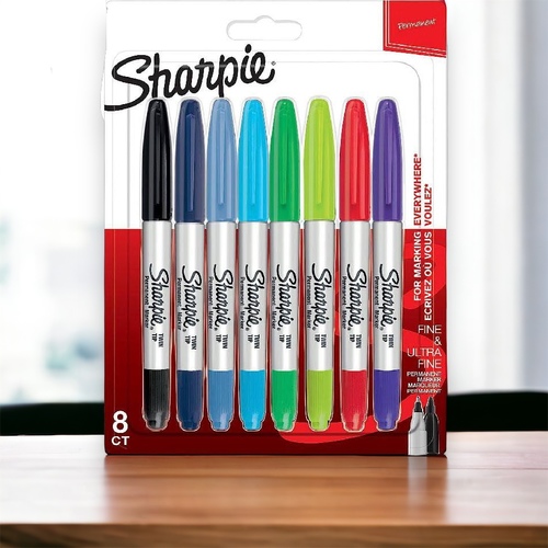 Sharpie Fine and Ultra Fine 8 Color Marker Set