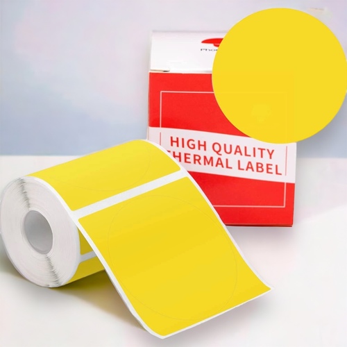 ‏Label Printer, Multifunctional Labels - 50 x 50 mm Thermal Label for Barcode, DIY Logo, Home, Offic