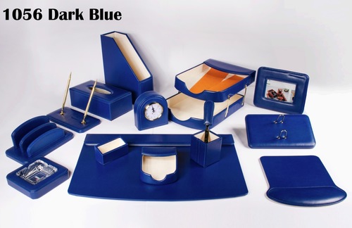 DARK BLUE desk set x 14 - 1056 DARK BLUE