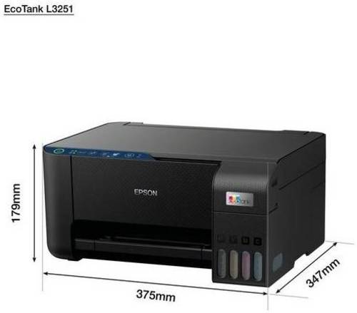 Epson EcoTank L3550 A4 Wi-Fi All-in-One Ink Tank Printer - Epson EcoTank A4 Wi-Fi All-in-One Ink Tank Printer - L3250