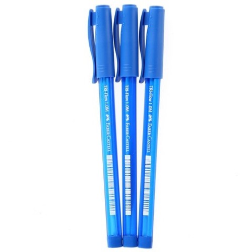 / BlueFaber Castell 1433 Tri-Flow Ball Pen 1.0mm PK/10