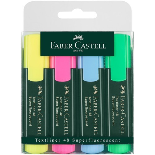 Faber-Castell Textliner Highlighter (Set of 4)