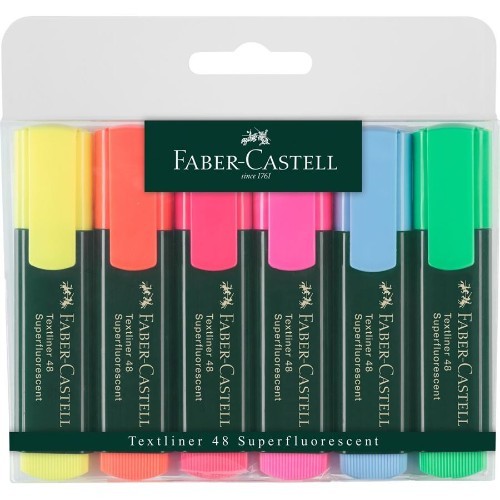 Faber-Castell Textliner Highlighter (Set of 6)