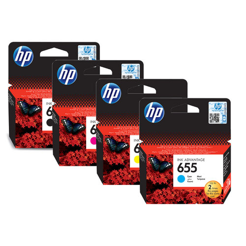 حبر طابعة hp 655 الأصلي
