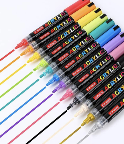 ‏Jubai Acrylic Marker Line 4mm 24 color