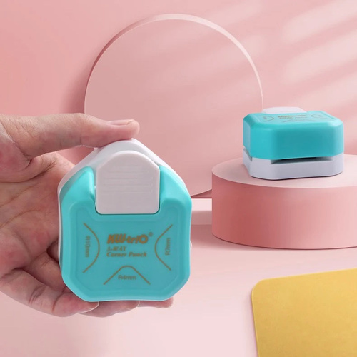 KW-trio 3-Way Corner Punch | R4/R7/R10 3-in-1 Corner Rounder