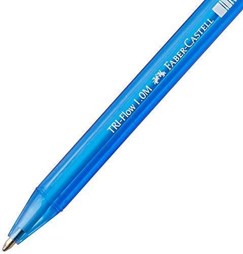 / BlueFaber Castell 1433 Tri-Flow Ball Pen 1.0mm PK/10